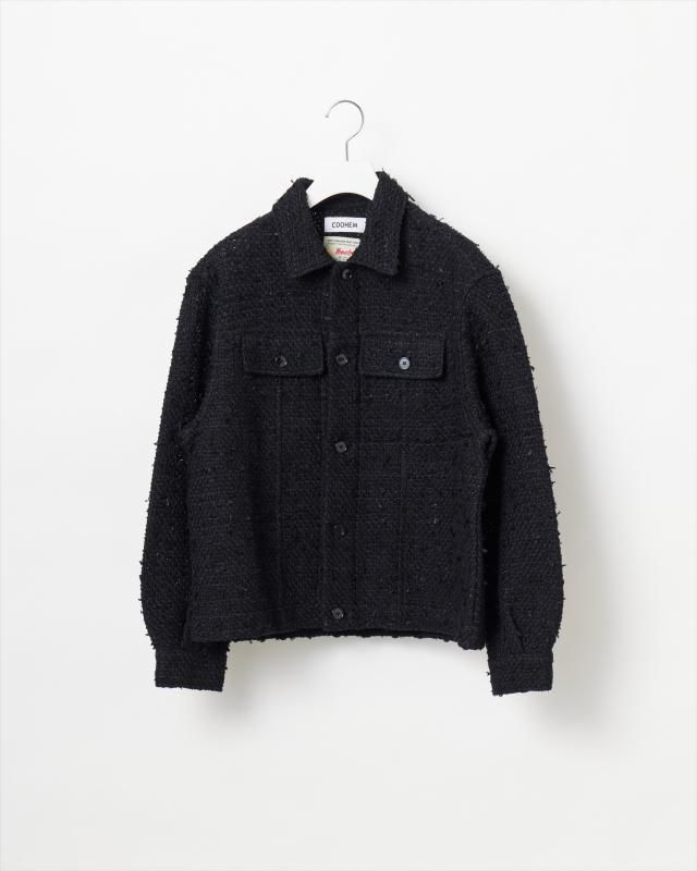 SOLID TWEED JACKET