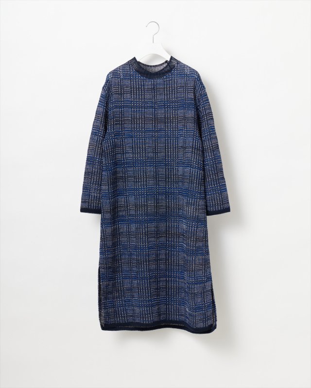 SUKASHI CHECK TWEED ONE-PIECE