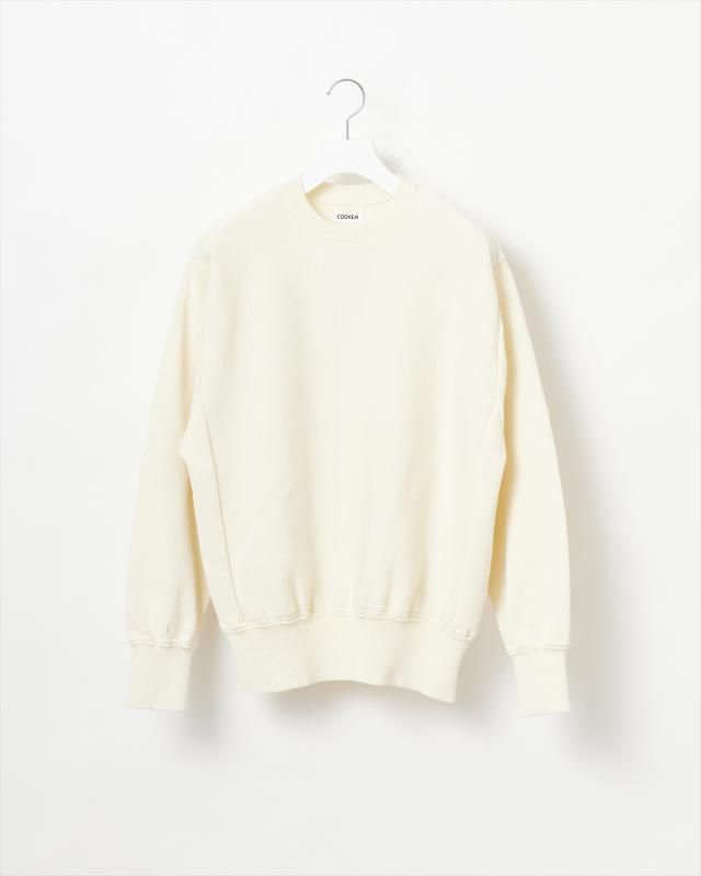 GIMA COTTON REVERSE KNIT PULLOVER