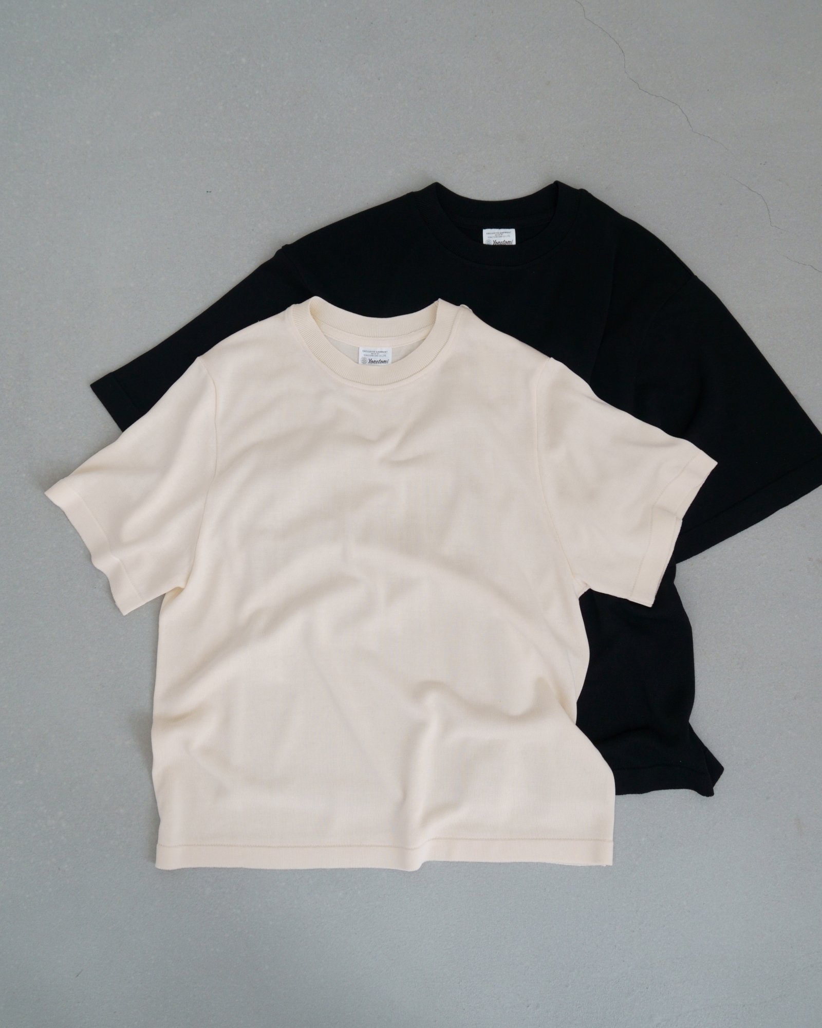 SILK KNIT TEE - Yonetomi STORE ONLINE｜ヨネトミストアオンライン