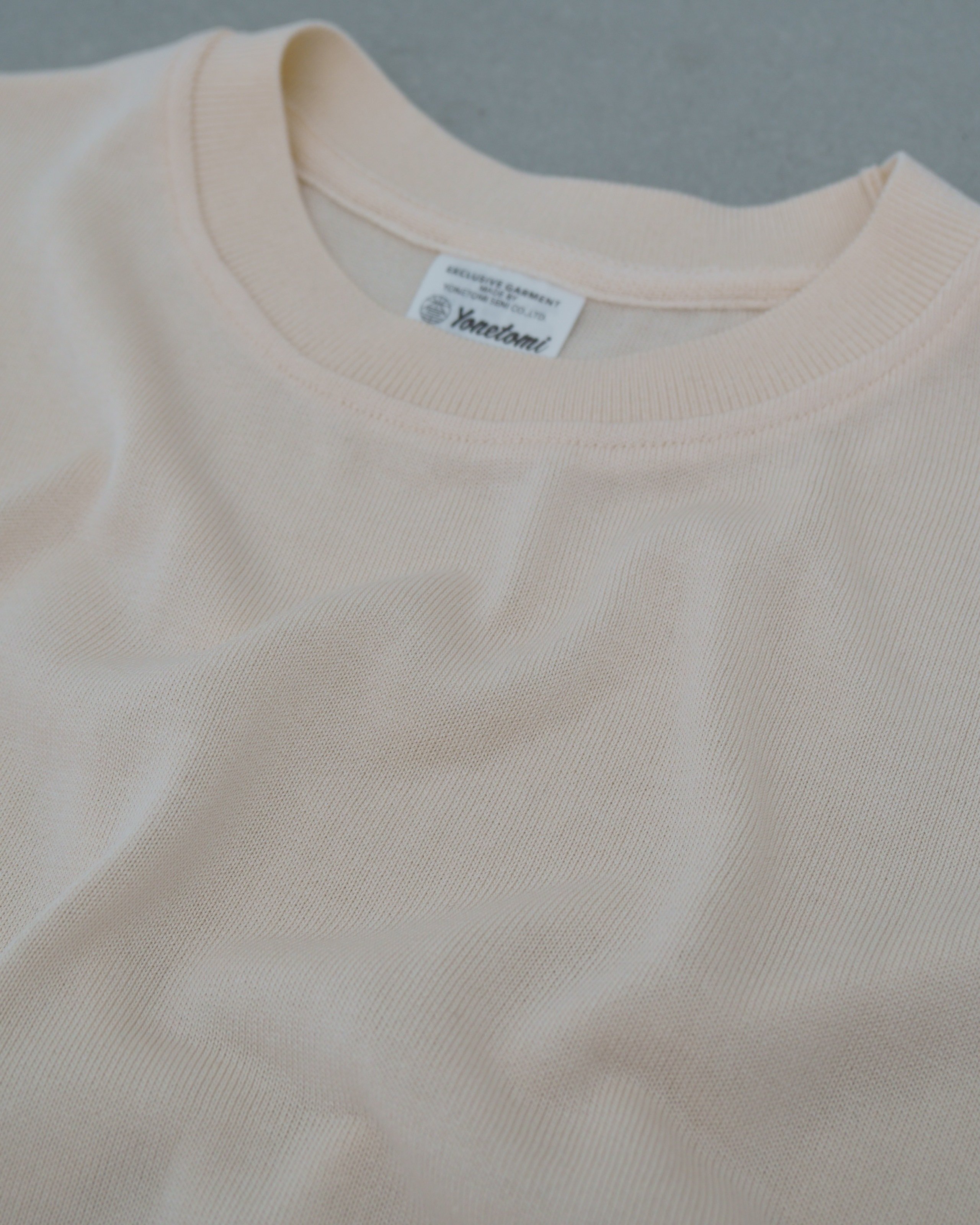 SILK KNIT TEE - Yonetomi STORE ONLINE｜ヨネトミストアオンライン