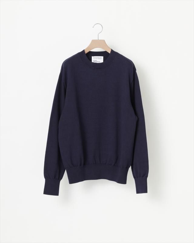 A3: A SWEATER IS FOR EVERYDAY. Pullover - NAVY