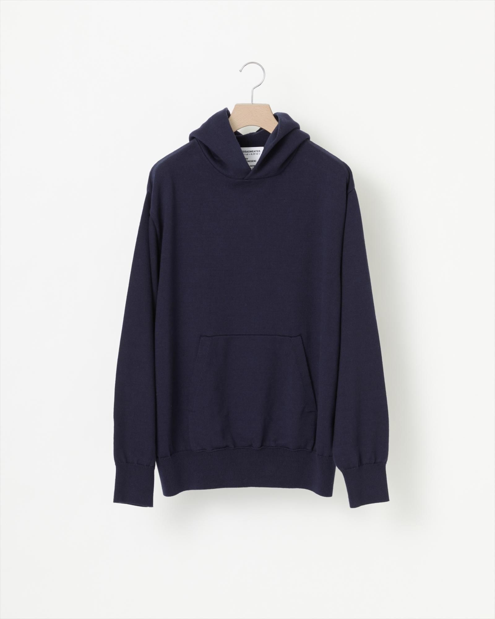 定価3.7万☆THISISASWEATER. A3 プルオーバー ネイビー 3