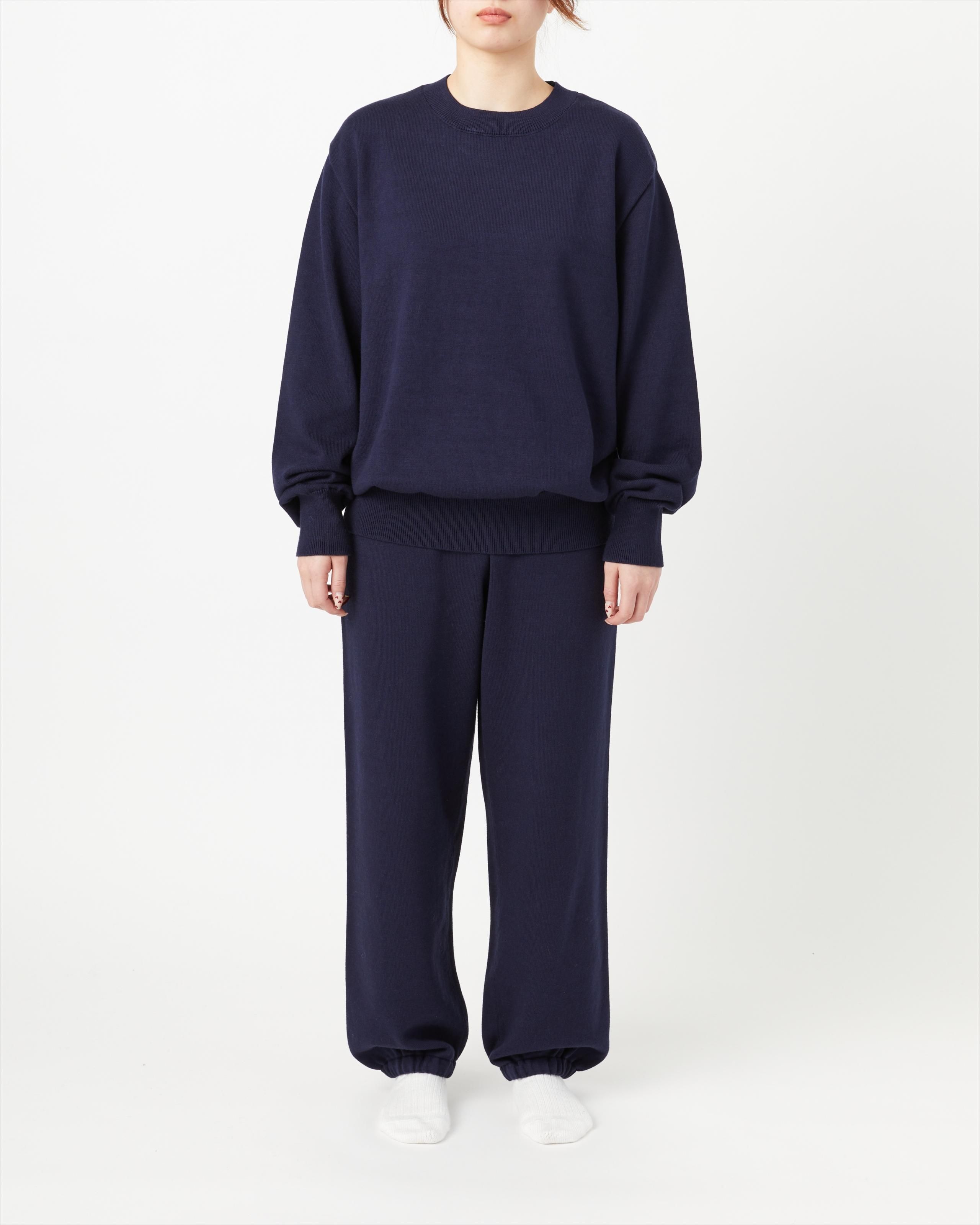 THISISASWEATER. A3 プルオーバー ネイビー 3 カシミア 173120260_o5.jpg?