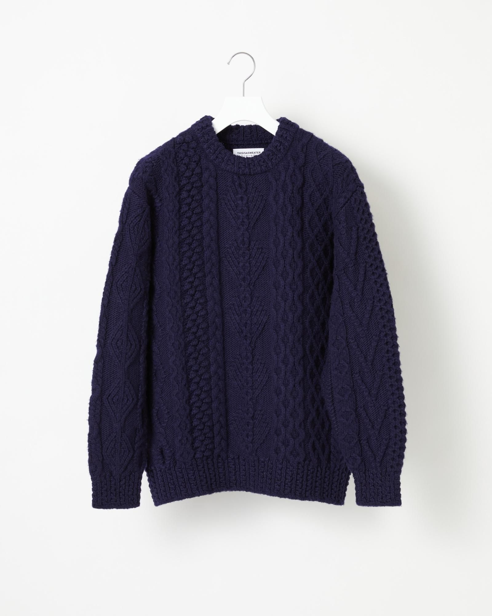 A2 : A SWEATER IS LOVE. -NAVY - Yonetomi STORE ONLINE｜ヨネ