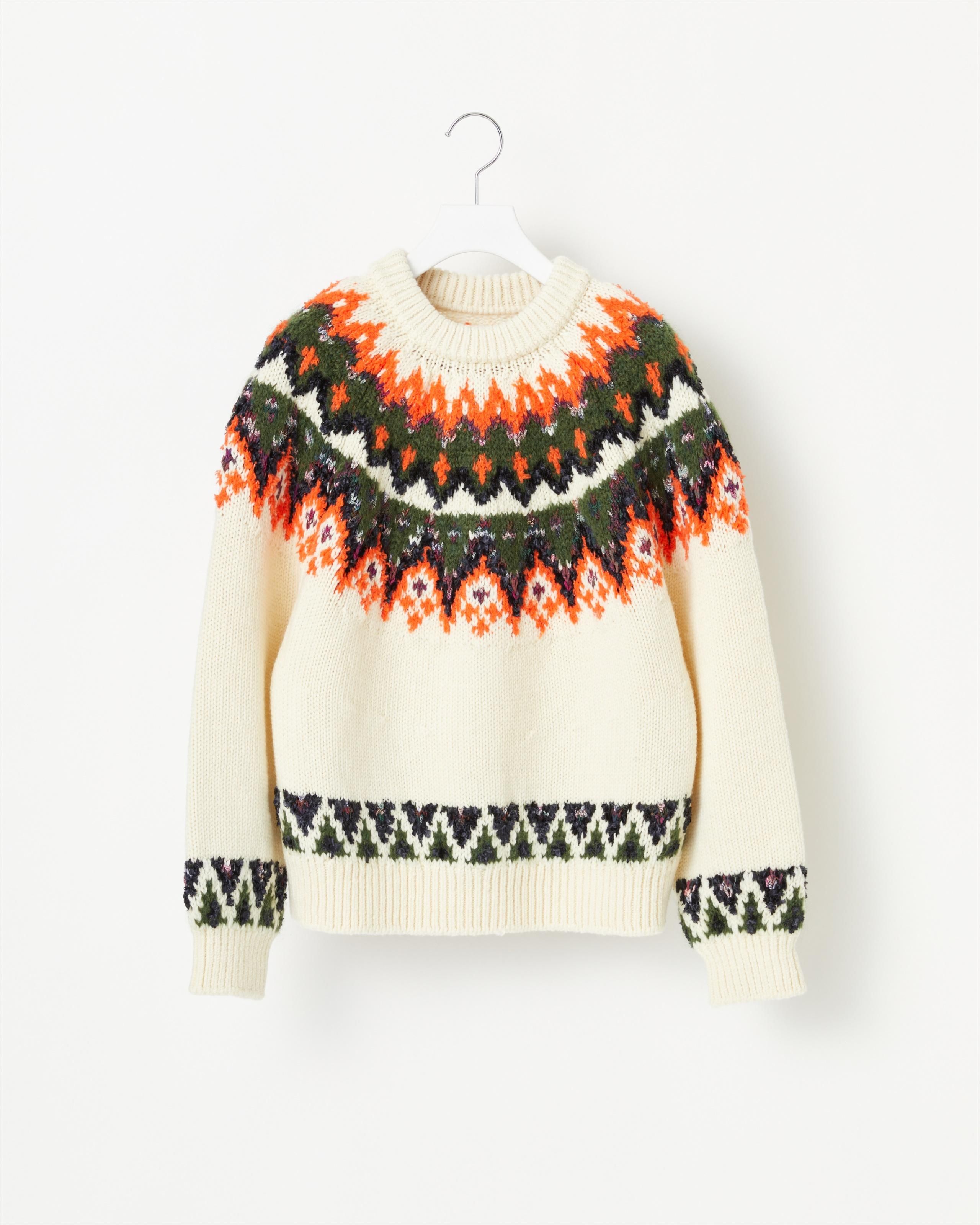 KOHEN NORDIC KNIT PULLOVER - Yonetomi STORE ONLINE|ヨネトミ KOHEN NORDIC KNIT PULLOVER - Yonetomi STORE ONLINE|ヨネトミ