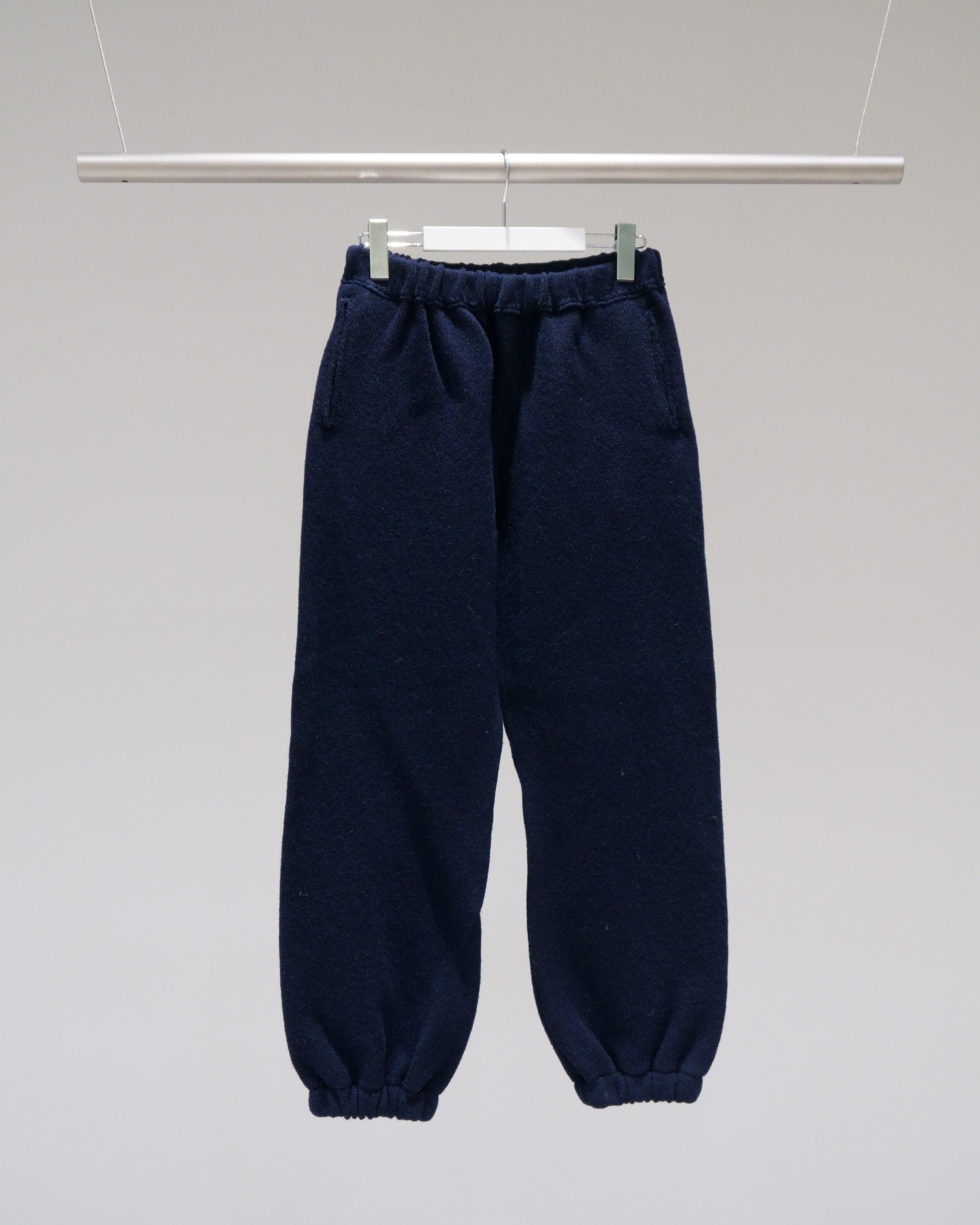 WOOL REVERSE KNIT PANTS - Yonetomi STORE ONLINE｜ヨネトミ