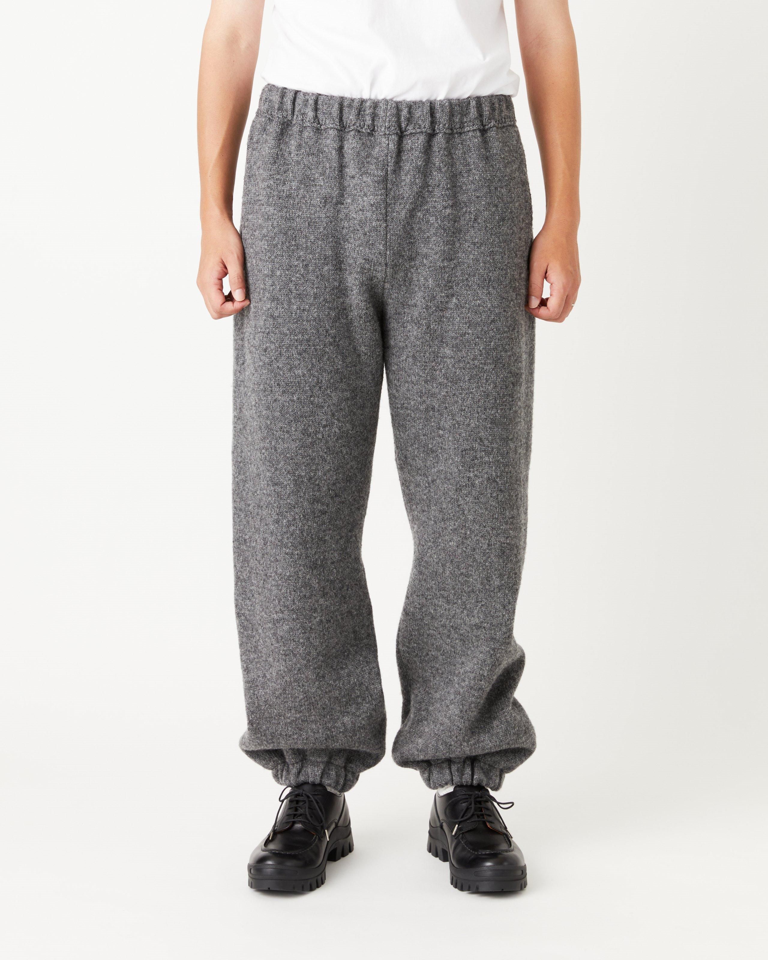 Y.O.N. トラックパンツ Cashmere wool track pantsタグはお借りしてます