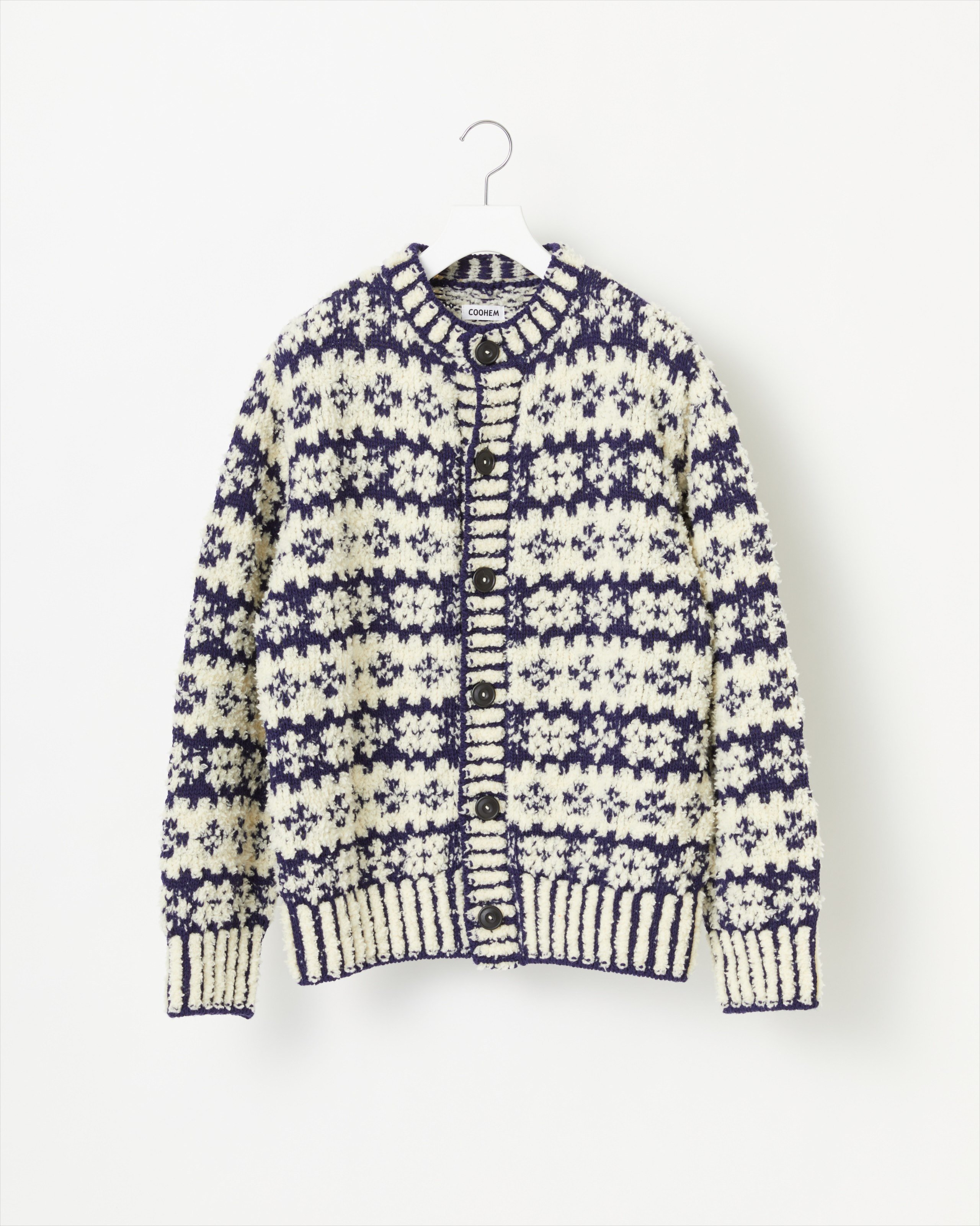 SCANDINAVIAN KNIT CARDIGAN - Yonetomi STORE ONLINE｜ヨネトミストア