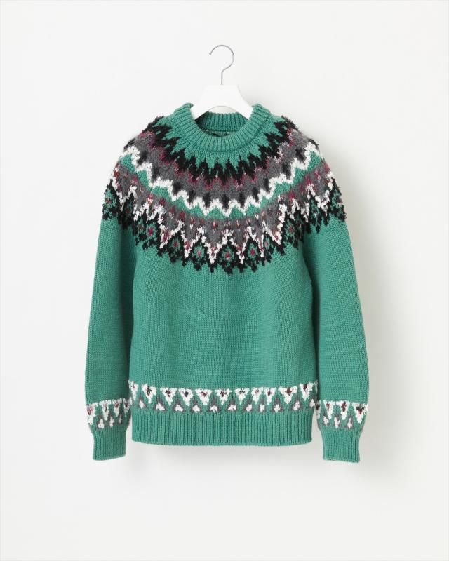 KOHEN NORDIC KNIT PULLOVER