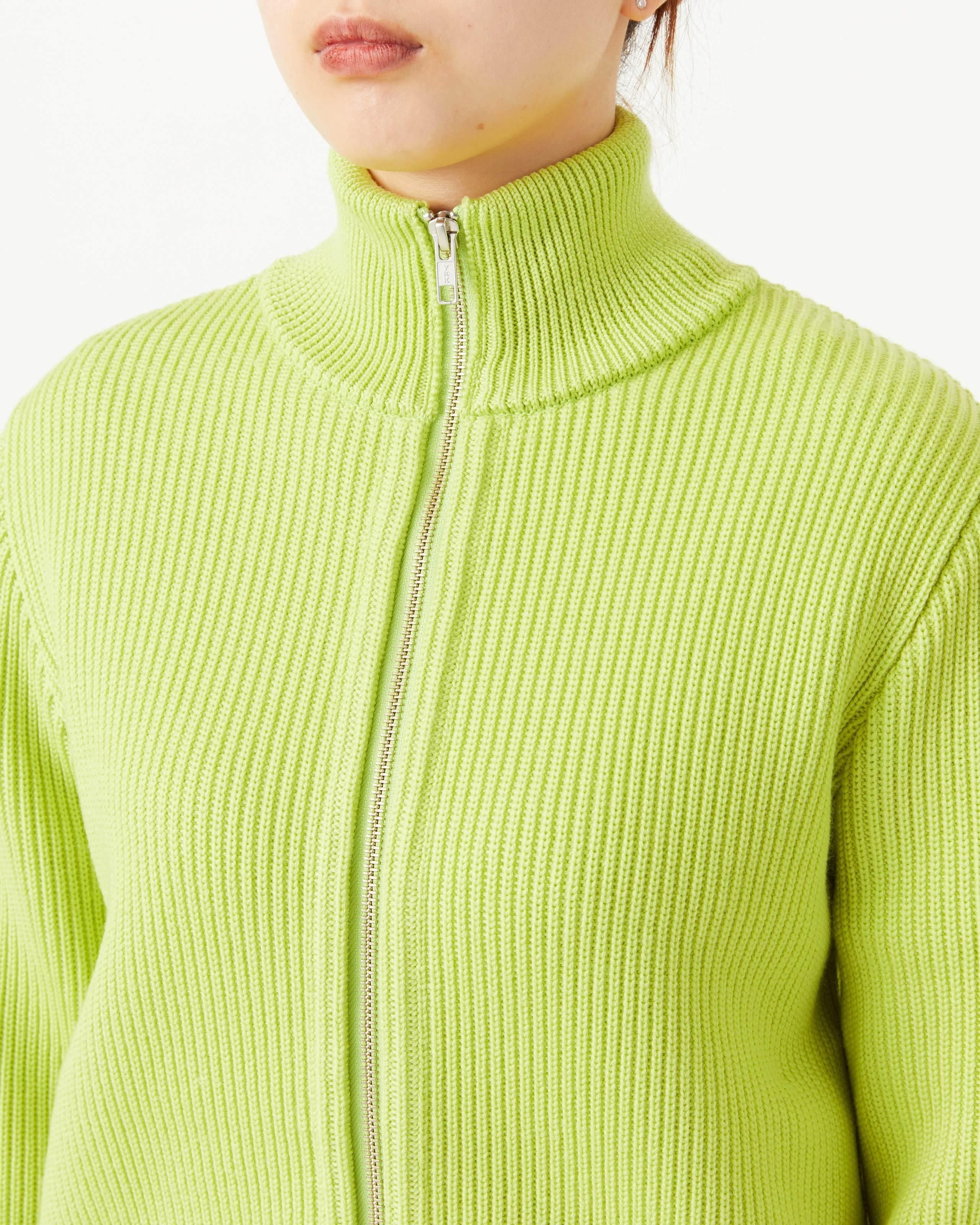 EX FINE WOOL RIB KNIT BLOUSON - Yonetomi STORE ONLINE|ヨネ EX FINE WOOL RIB KNIT BLOUSON - Yonetomi STORE ONLINE|ヨネ