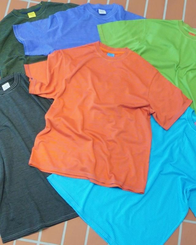 NEW BASIC GARMENT DYE BORDER T-SHIRT - Yonetomi STORE ONLINE