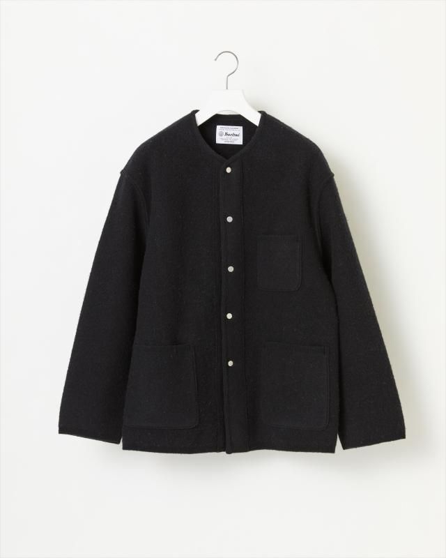 WOOL FELT KNIT JACKET