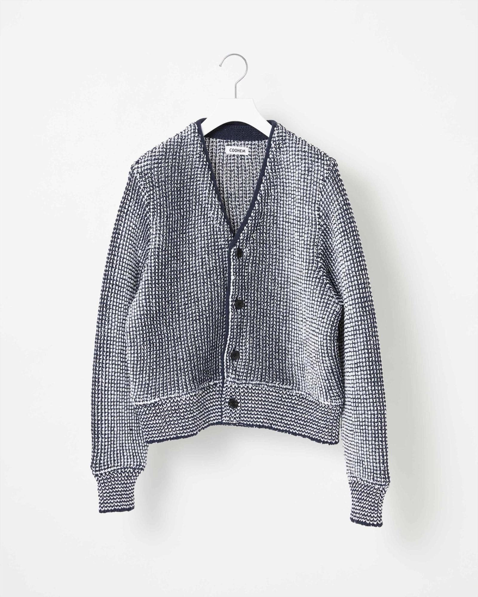 SUPER BIG LINKS CARDIGAN - Yonetomi STORE ONLINE｜ヨネトミ