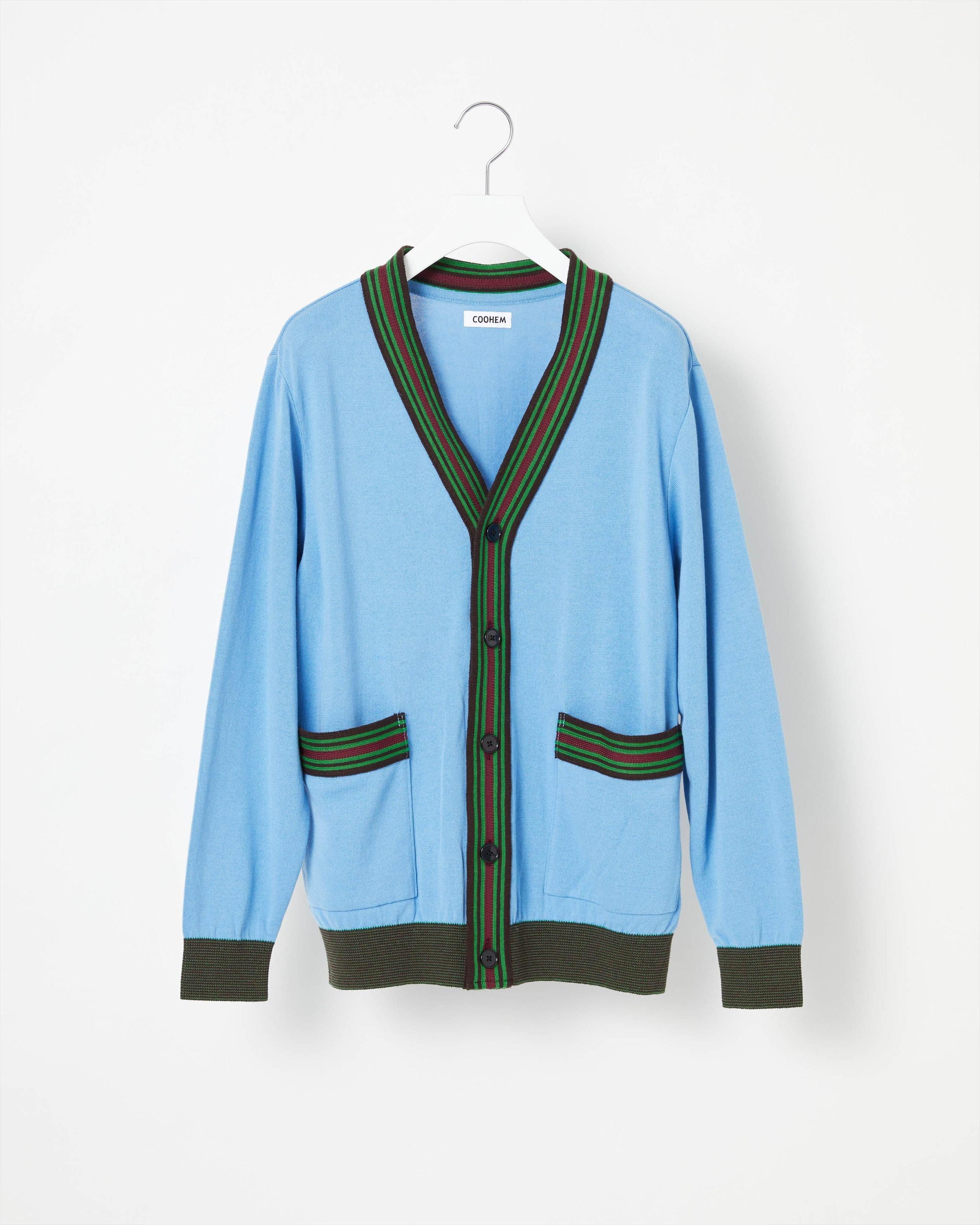 Yonetomi カーディガン GIMA COTTON KNIT CARDIGAN - Yonetomi STORE ONLINE｜ヨネトミ