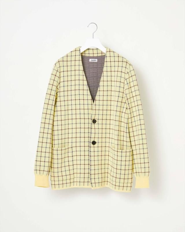 TATTERSALL CHECK JACQUARD JACKET