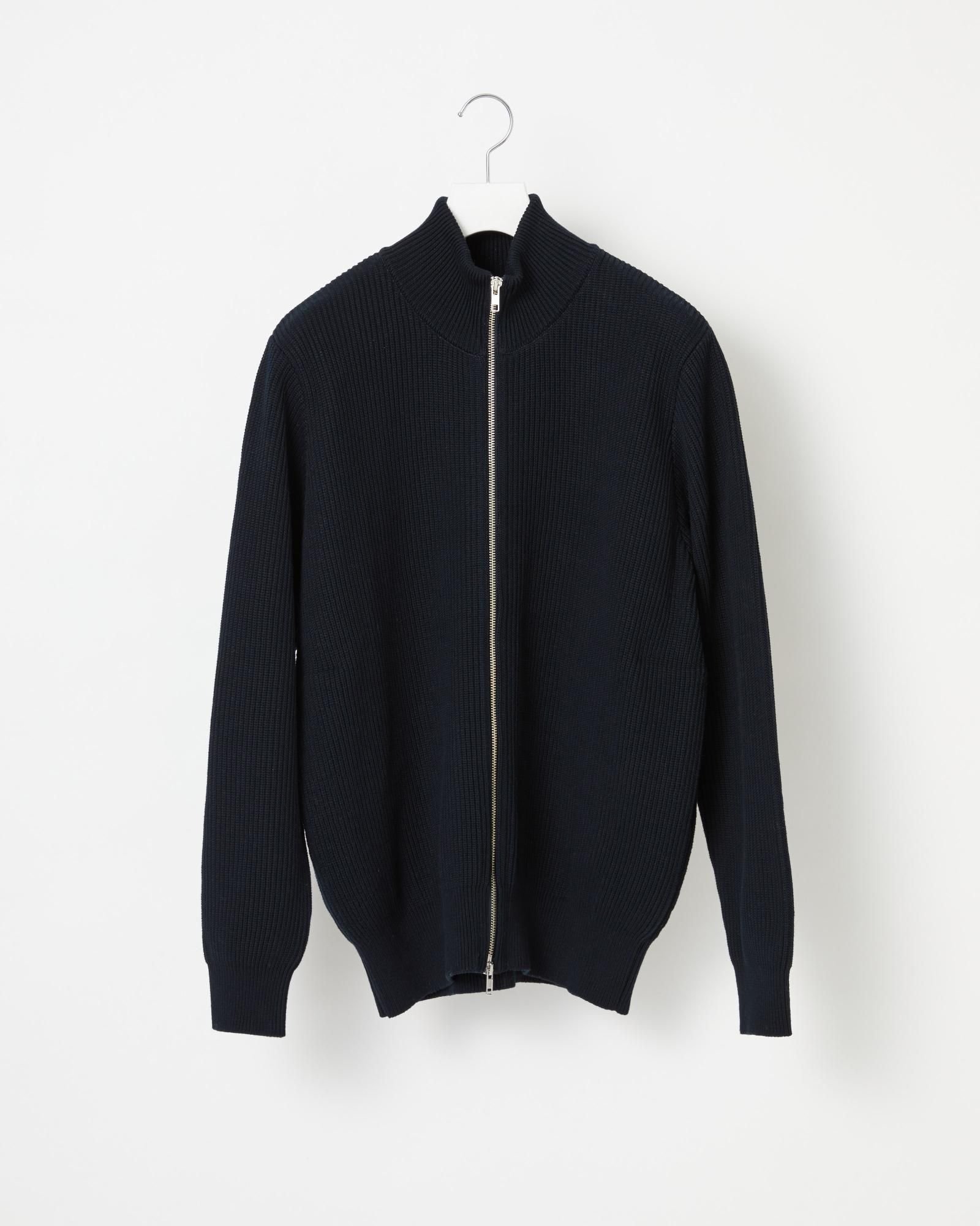 【新品未使用】Yonetomi WAVE COTTON KNIT BLOUSON WAVE COTTON KNIT BLOUSON - Yonetomi STORE ONLINE｜ヨネトミ