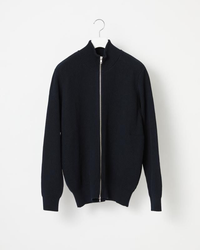 DEADSTOCK YARN】WAVE COTTON KNIT PULLOVER - Yonetomi STORE DEADSTOCK YARN】WAVE COTTON KNIT PULLOVER - Yonetomi STORE