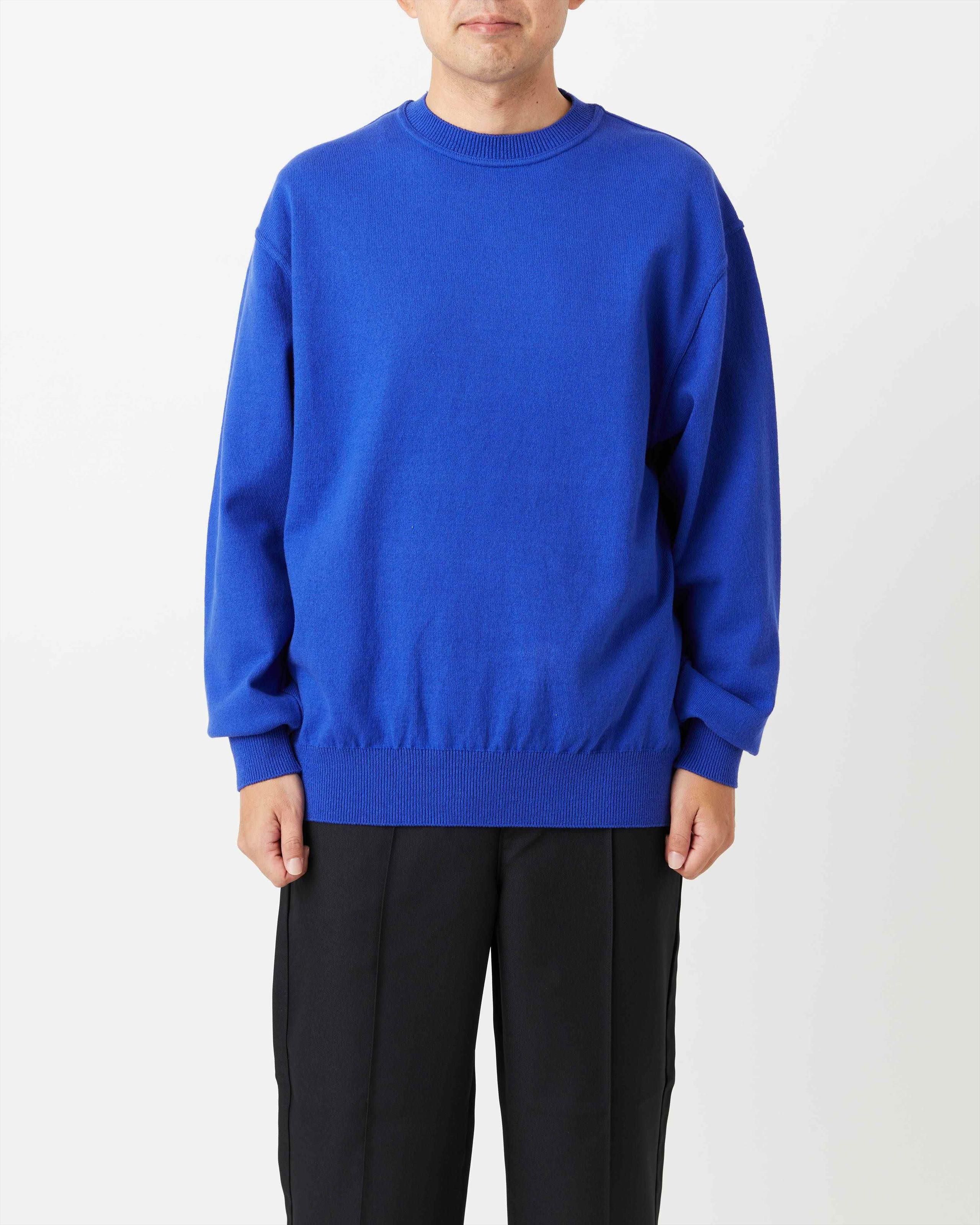 WAVE COTTON KNIT PULLOVER 〈SOLID〉 - Yonetomi STORE ONLINE|ヨネトミストアオンライン WAVE COTTON KNIT PULLOVER 〈SOLID〉 - Yonetomi STORE ONLINE|ヨネトミストアオンライン