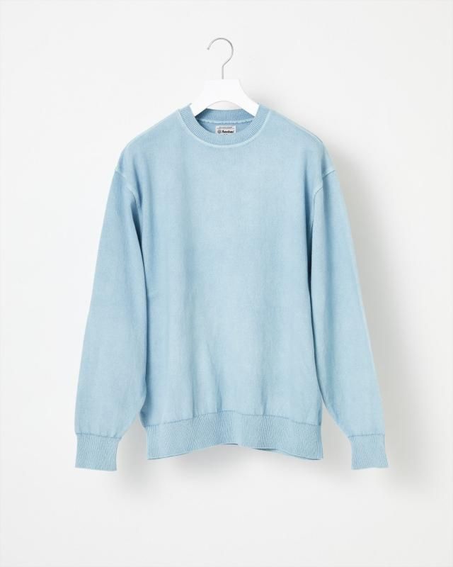 YonetomiWatanabe's WAVE COTTON KNIT PULLOVER
