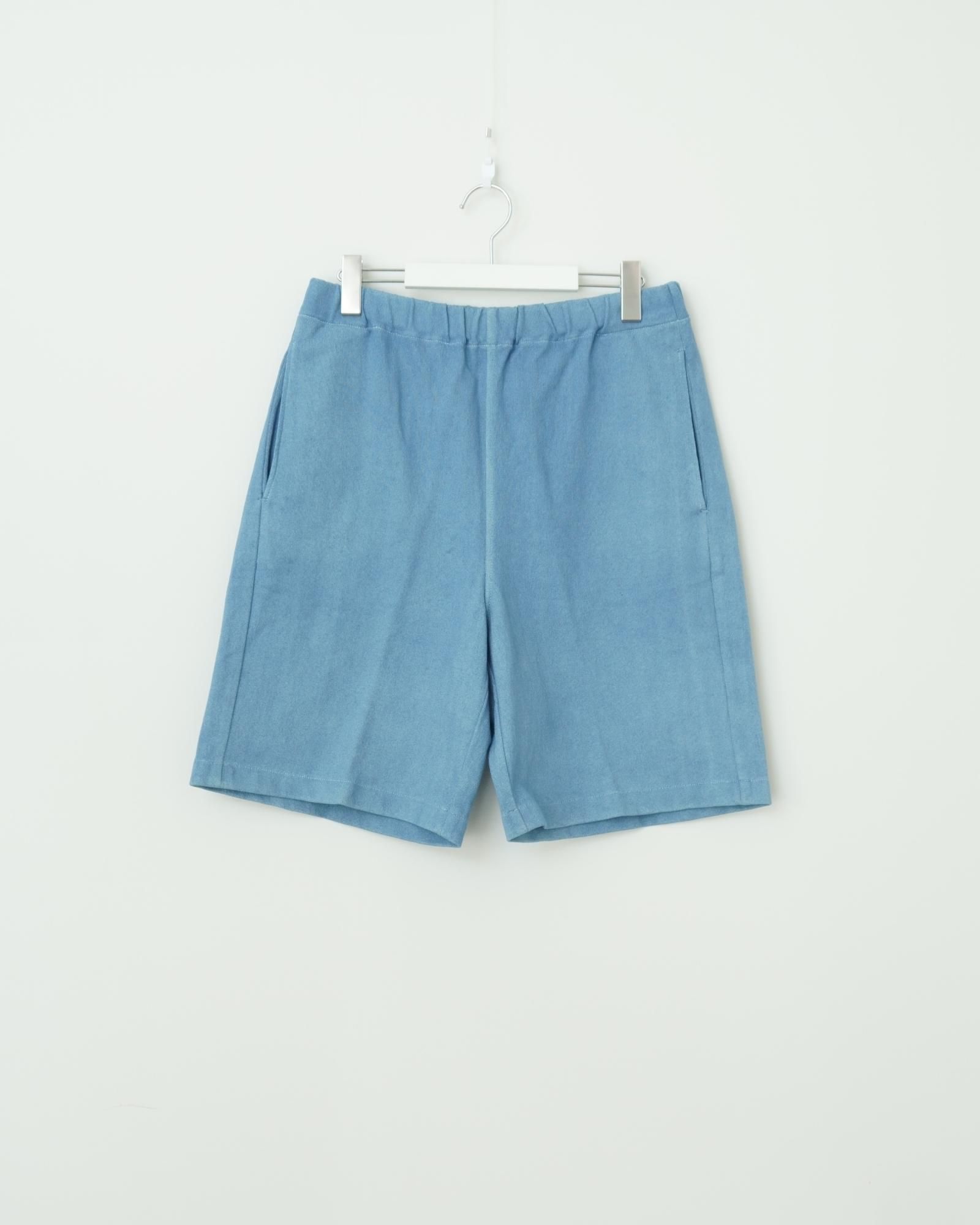Yonetomi×Watanabe's WAVE COTTON KNIT HALF PANTS - Yonetomi Yonetomi×Watanabe's WAVE COTTON KNIT HALF PANTS - Yonetomi