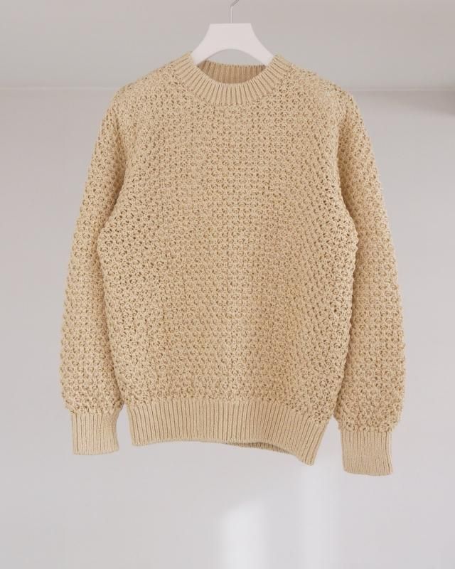 GIMA MESH KNIT PULLOVER