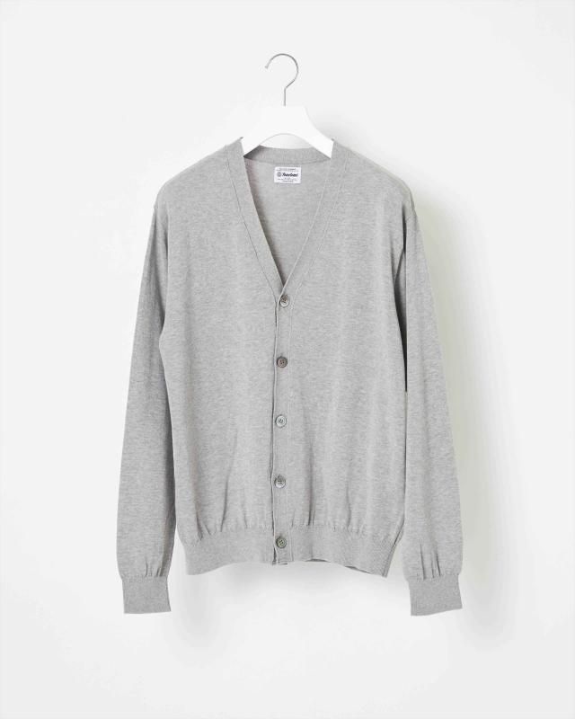 HIGH TWIST COTTON KNIT CARDIGAN