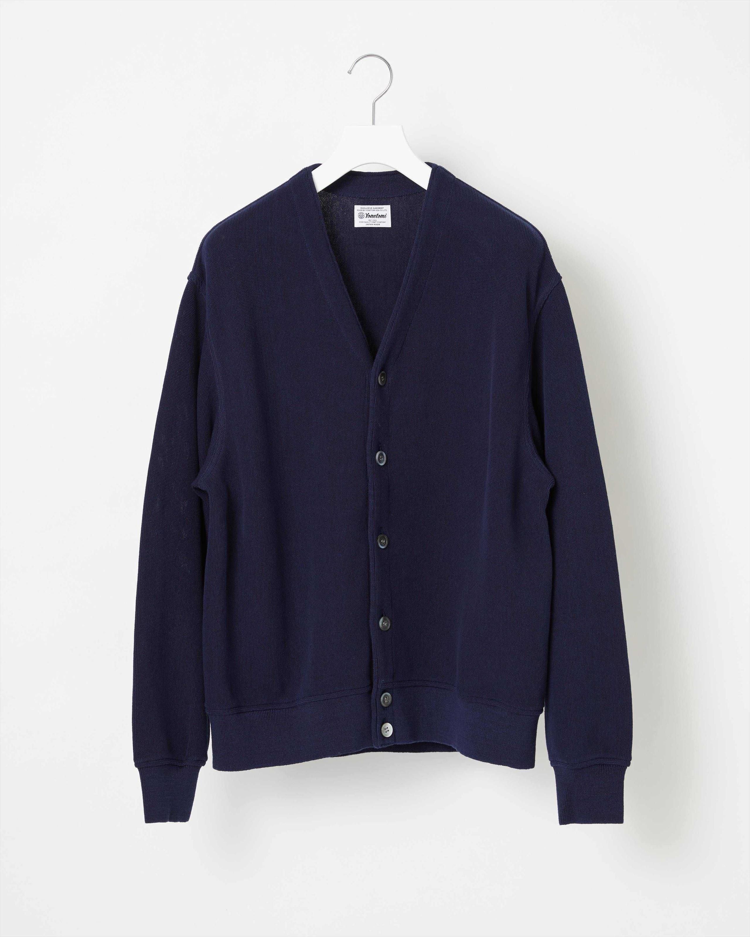 GIMA COTTON KNIT CARDIGAN - Yonetomi STORE ONLINE|ヨネトミ GIMA COTTON KNIT CARDIGAN - Yonetomi STORE ONLINE|ヨネトミ