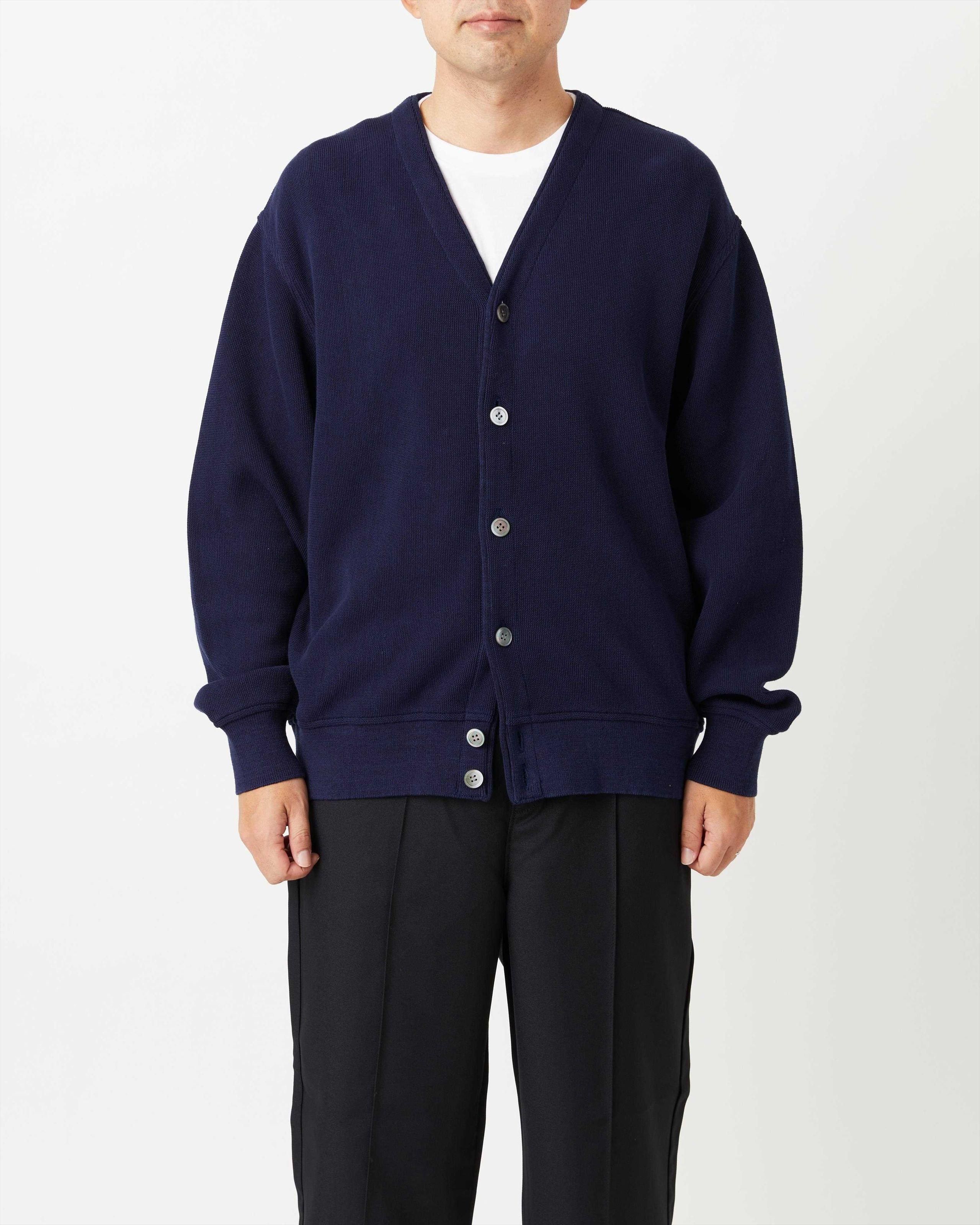 GIMA COTTON KNIT CARDIGAN - Yonetomi STORE ONLINE|ヨネトミ GIMA COTTON KNIT CARDIGAN - Yonetomi STORE ONLINE|ヨネトミ