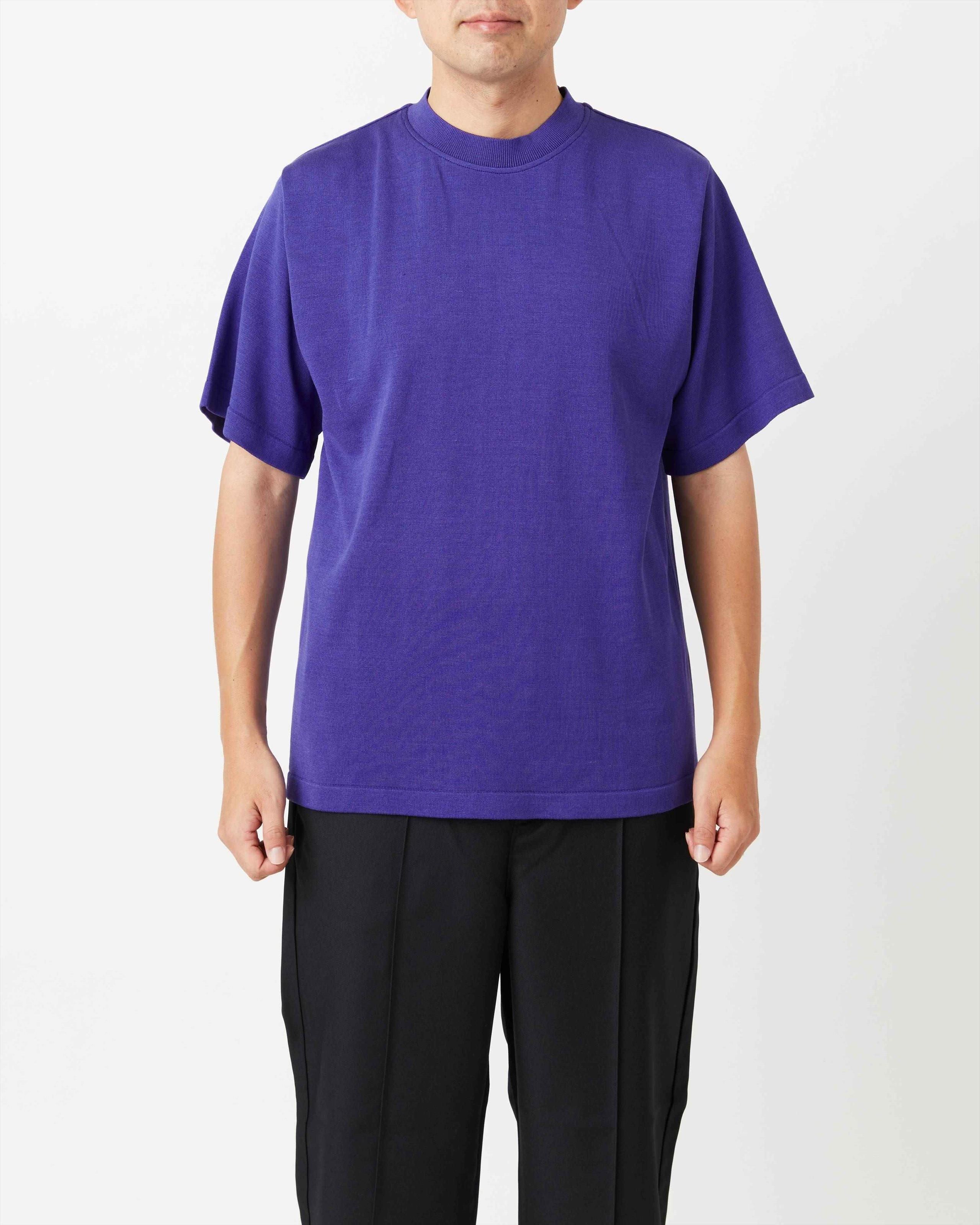 SILK KNIT TEE〈SHORT SLEEVE〉 - Yonetomi STORE ONLINE｜ヨネ