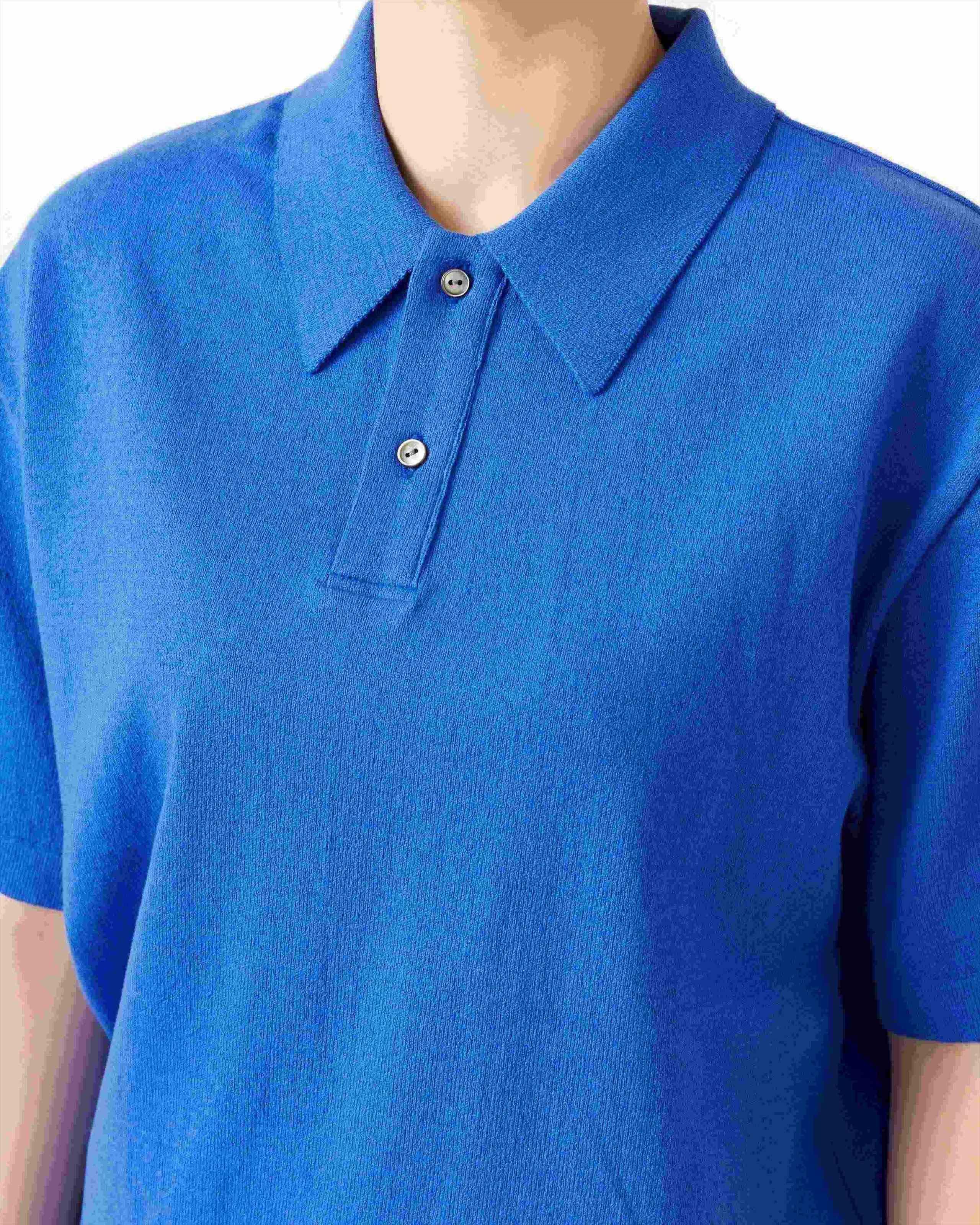 LIGHT WAVE COTTON KNIT POLO - Yonetomi STORE ONLINE|ヨネ LIGHT WAVE COTTON KNIT POLO - Yonetomi STORE ONLINE|ヨネ