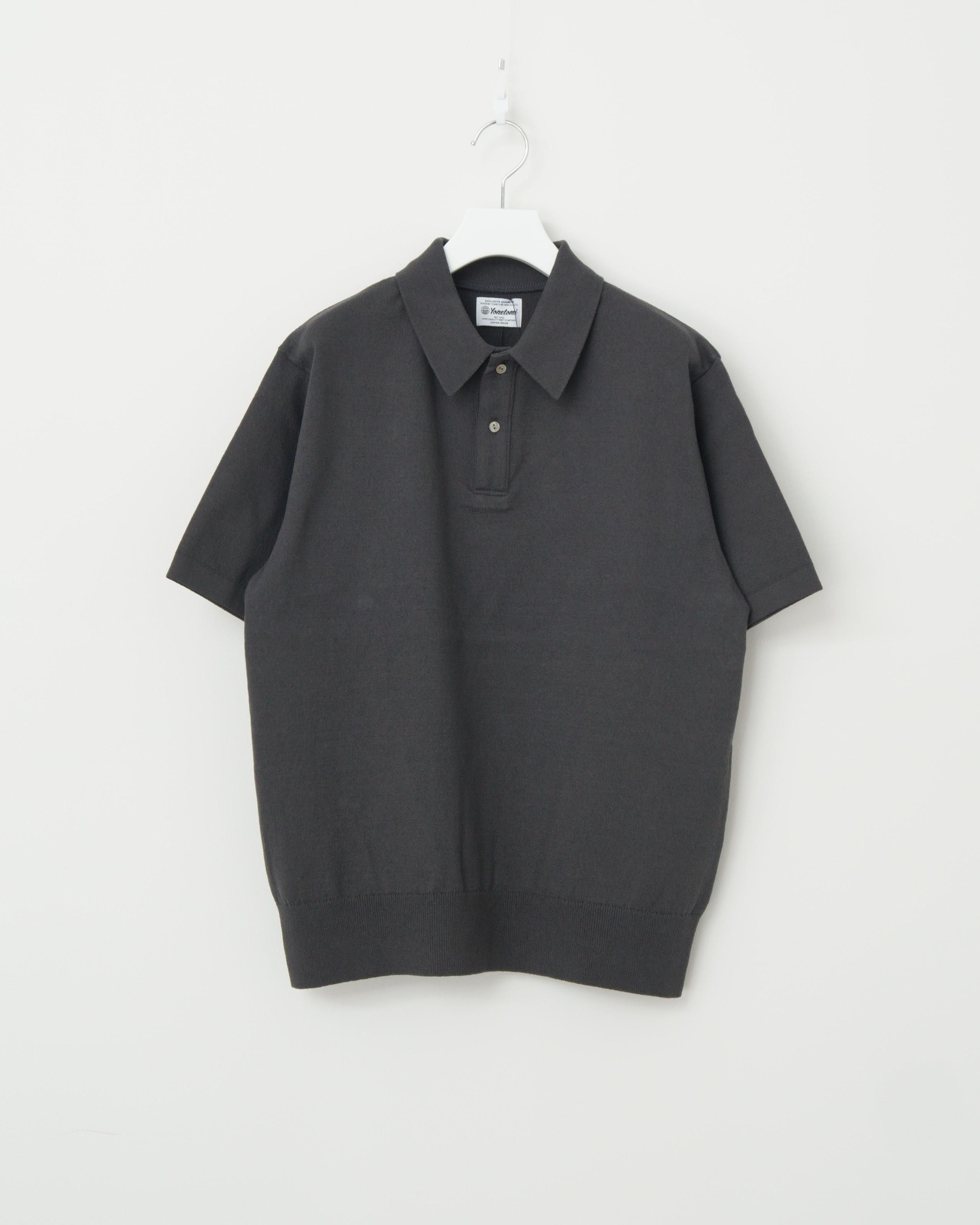 LIGHT WAVE COTTON KNIT POLO - Yonetomi STORE ONLINE|ヨネ LIGHT WAVE COTTON KNIT POLO - Yonetomi STORE ONLINE|ヨネ