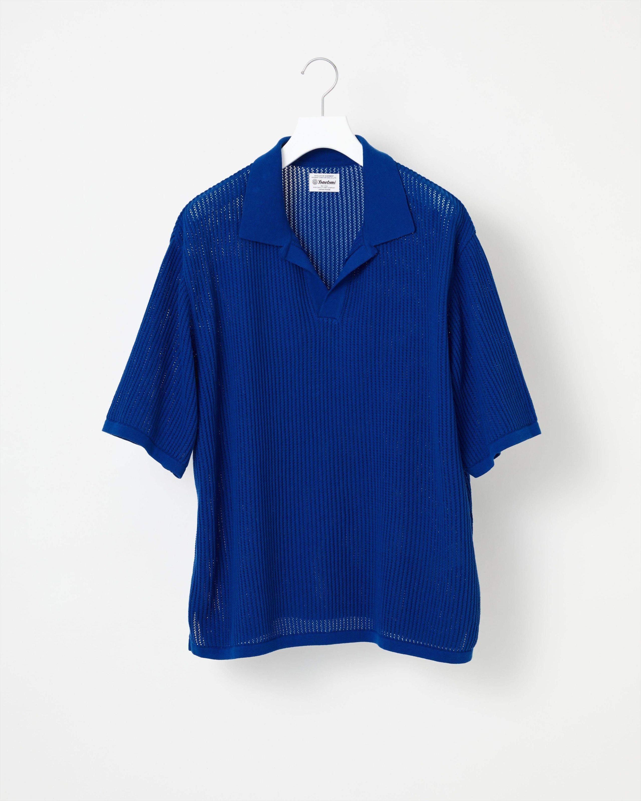 COTTON SUKASHI KNIT PULLOVER - Yonetomi STORE ONLINE｜ヨネ