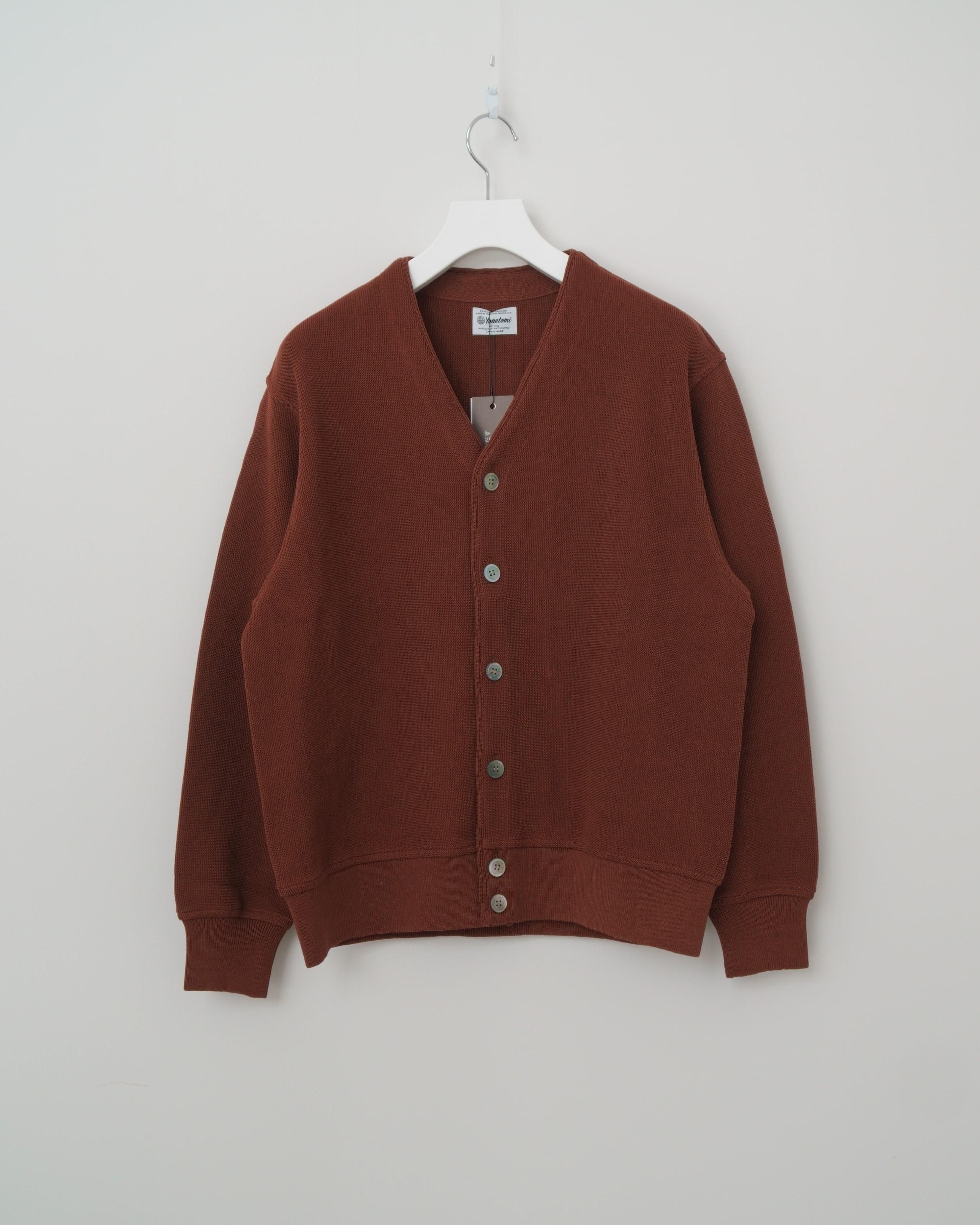 DEADSTOCK YARN】GIMA COTTON KNIT CARDIGAN - Yonetomi STORE DEADSTOCK YARN】GIMA COTTON KNIT CARDIGAN - Yonetomi STORE