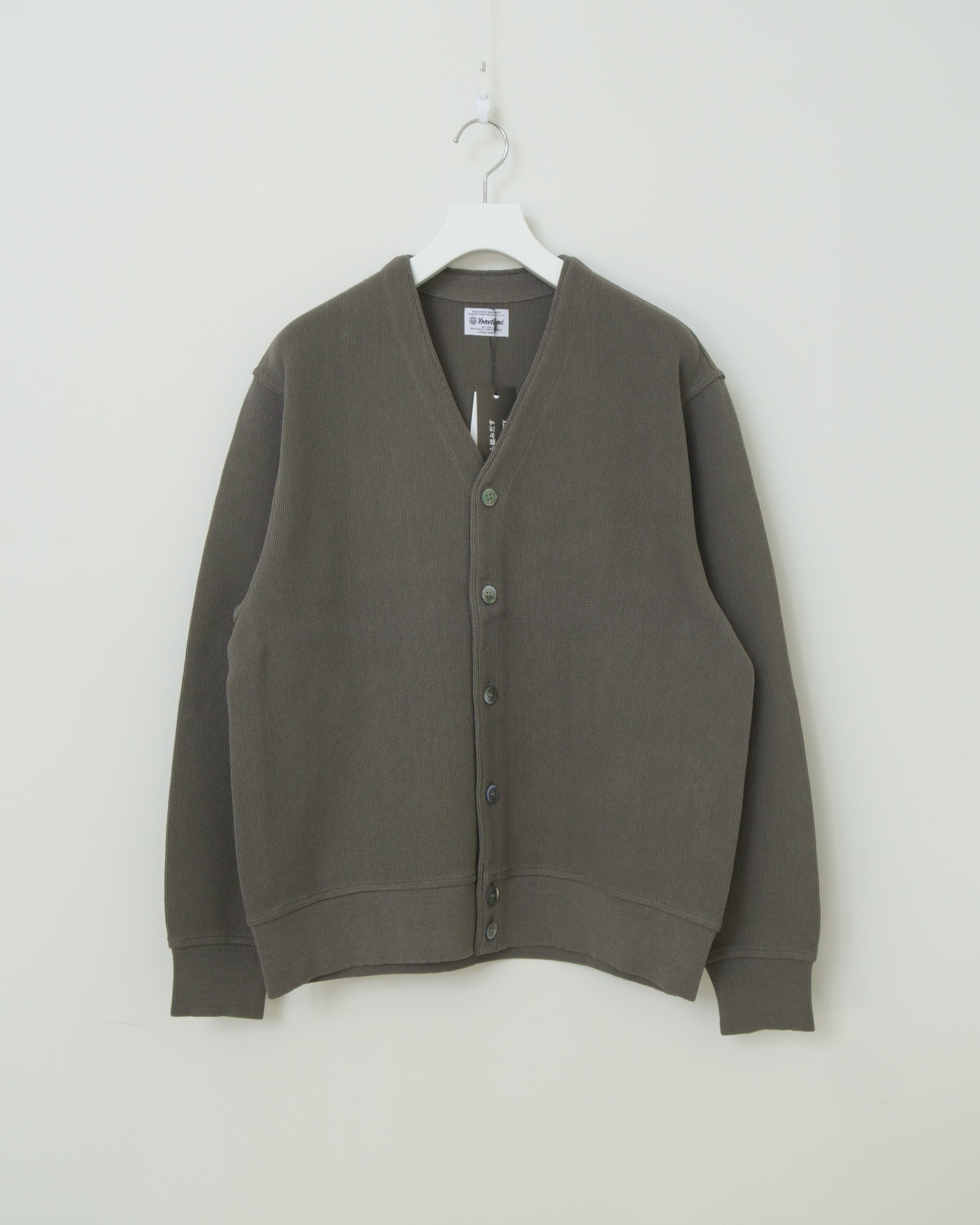 【DEADSTOCK YARN】GIMA COTTON KNIT CARDIGAN 