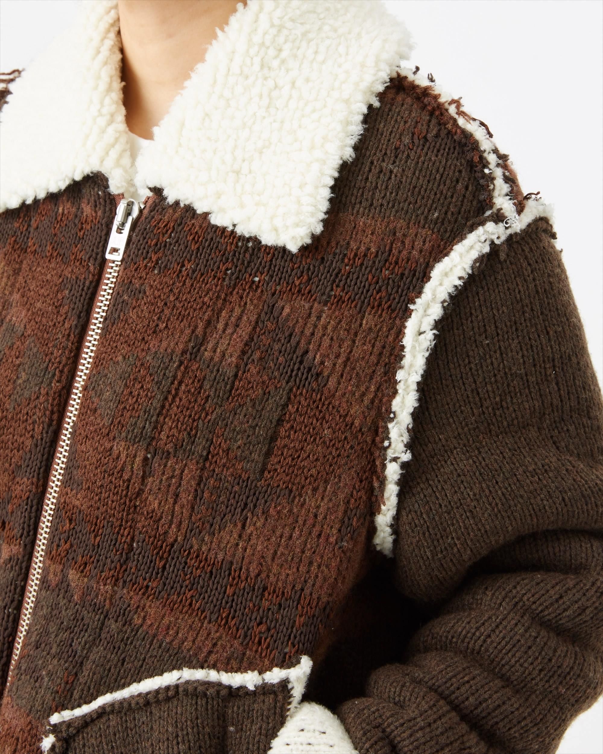 COOHEM ARCHIVE_MOUTON NATIVE JACQUARD JACKET〈UNISEX