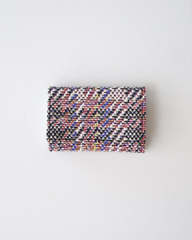 KNIT TWEED - WALLET LARGE COOHEM TWEED - Yonetomi STORE