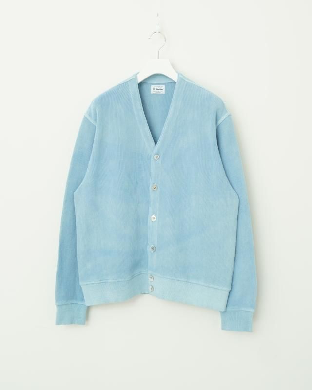 Yonetomi×Watanabe's GARMENT DYED GIMA COTTON KNIT CARDIGAN Yonetomi×Watanabe's GARMENT DYED GIMA COTTON KNIT CARDIGAN