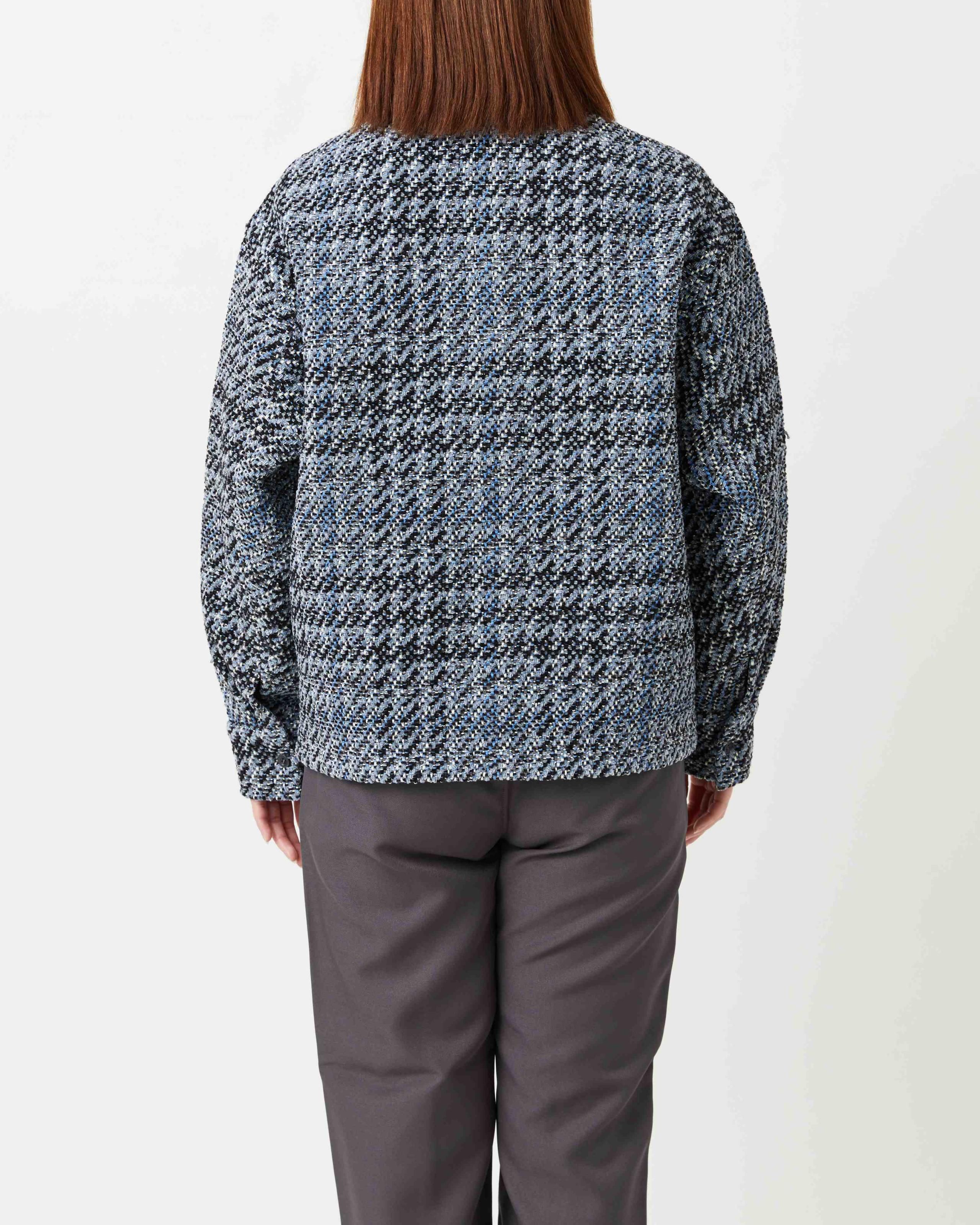 VELVET CHECK TWEED JACKET - Yonetomi STORE ONLINE｜ヨネトミ