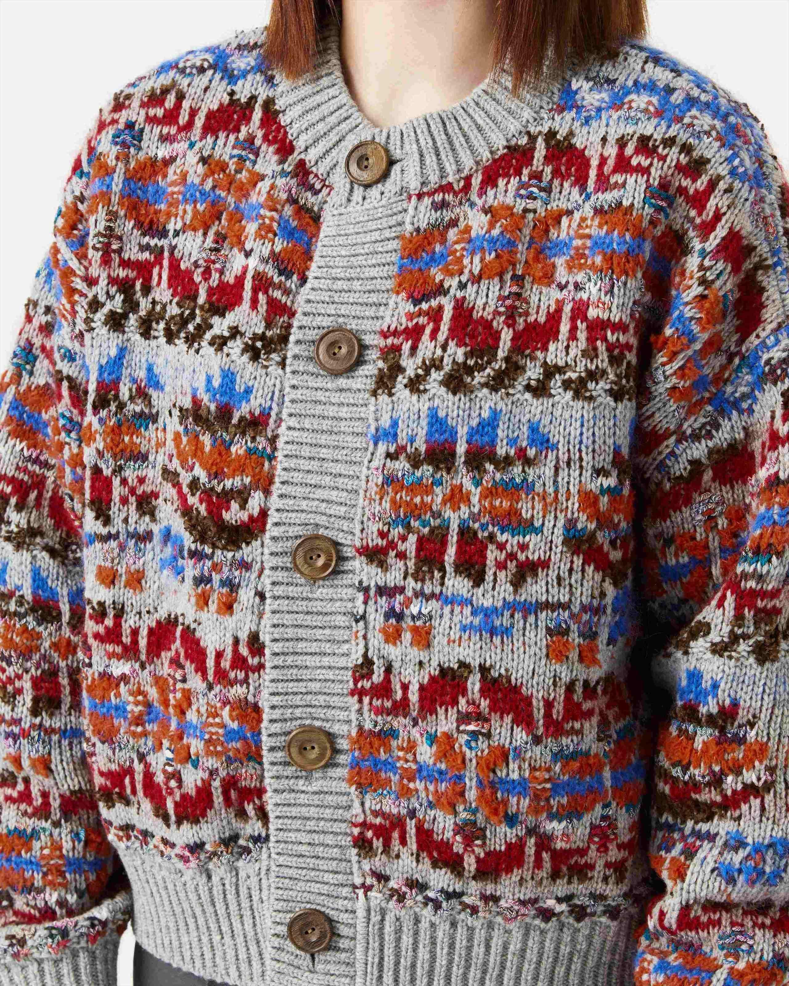 KOUHEN FAIR ISLE KNIT CARDIGAN - Yonetomi STORE ONLINE|ヨネ KOUHEN FAIR ISLE KNIT CARDIGAN - Yonetomi STORE ONLINE|ヨネ