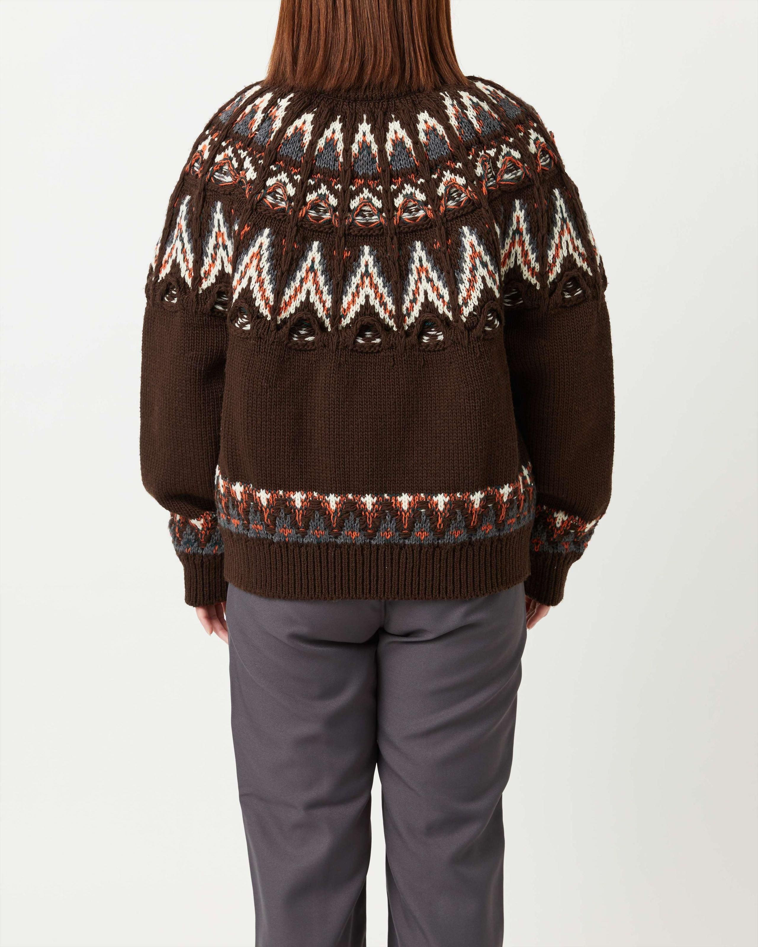 KOUHEN NORDIC KNIT PULLOVER - Yonetomi STORE ONLINE｜ヨネトミ