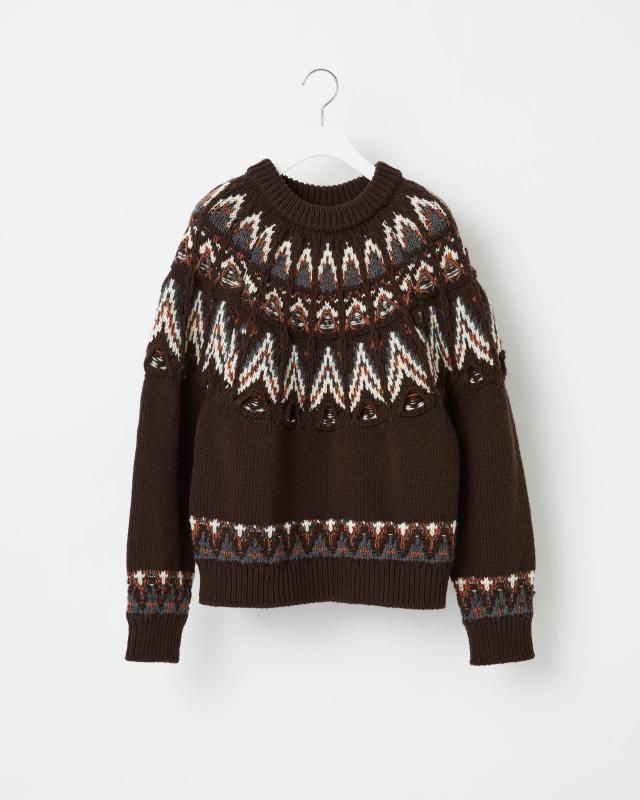 KOUHEN NORDIC KNIT PULLOVER