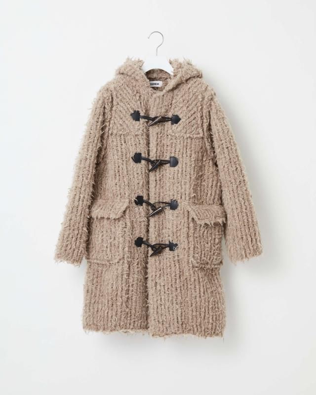 FUR MOLE DUFFLE COAT