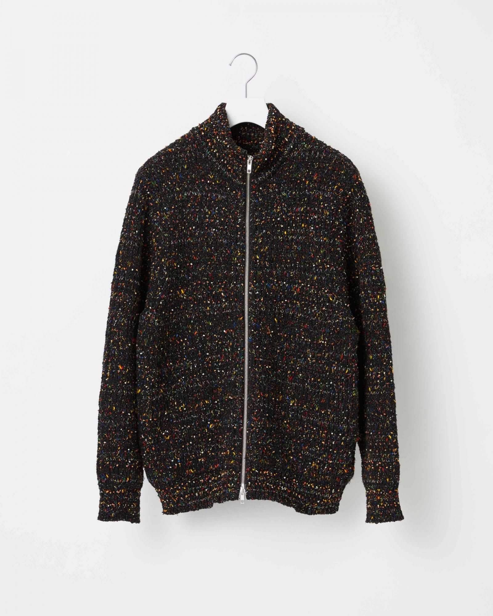 KOUHEN AZE KNIT BLOUSON - Yonetomi STORE ONLINE|ヨネトミ KOUHEN AZE KNIT BLOUSON - Yonetomi STORE ONLINE|ヨネトミ