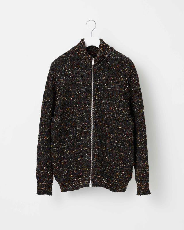 KOUHEN AZE KNIT BLOUSON