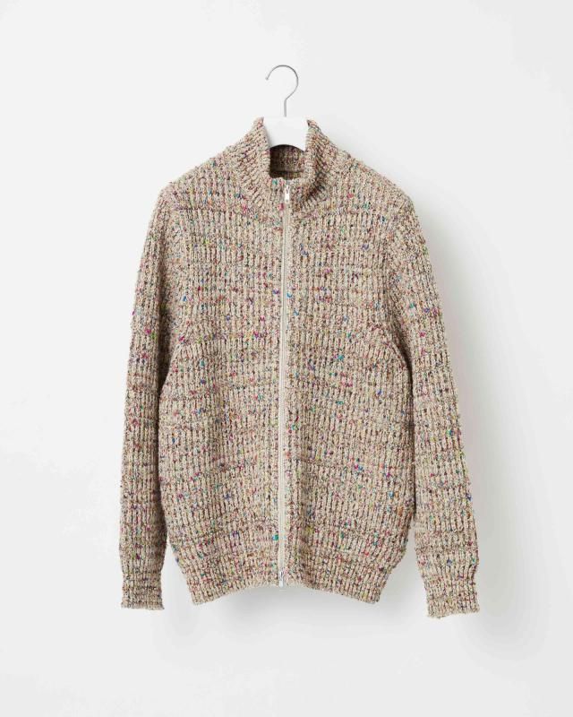 KOUHEN AZE KNIT BLOUSON