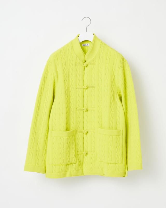 CABLE CHINESE JACKET