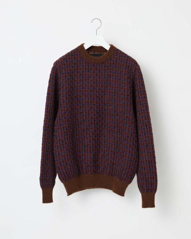 VINTAGE TWEEDY KNIT PULLOVER
