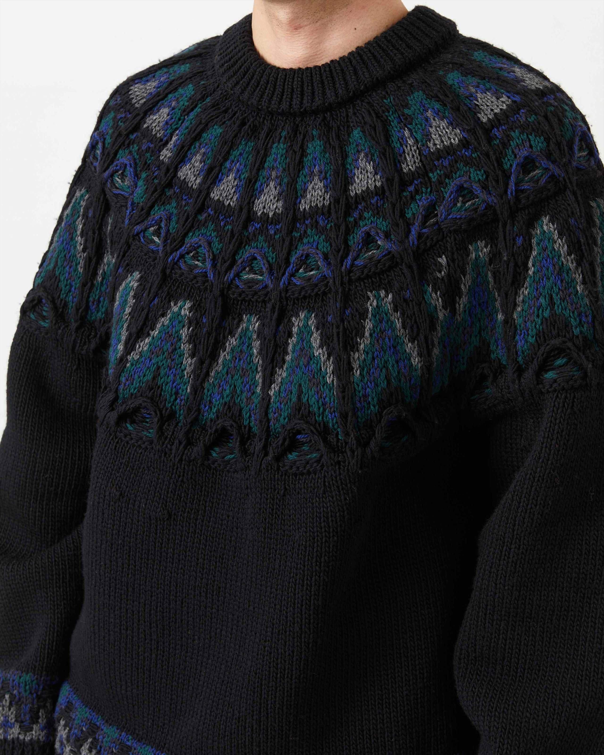 KOUHEN NORDIC KNIT PULLOVER - Yonetomi STORE ONLINE｜ヨネ