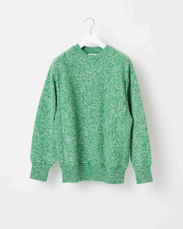 BRITISH REVERSE KNIT PULLOVER
